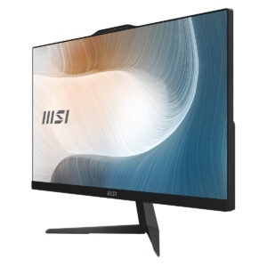 MSI Modern AM242 1M-2268XEU 23.8 inç Full HD monitör, şık tasarım ve yüksek çözünürlük ile bilgisayar kullanımını geliştiren all-in-one ekran.