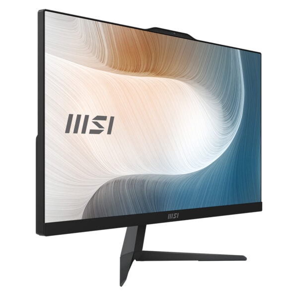 MSI Modern AM242 1M-2268XEU 23.8 inç Full HD monitör, şık tasarım ve yüksek çözünürlük ile masaüstü bilgisayar kullanımı için ideal.