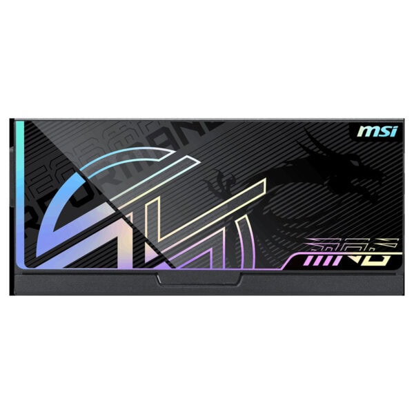 MSI MPG Ai1300TS 1300W 80+ Titanium PCIe 5.1 güç kaynağı, yüksek performans ve verimlilik sağlayan modüler ATX 3.1 güç kaynağı.