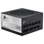 MSI PRO A1000PL 1000W 80+ Platinum PCIe 5.1 güç kaynağı, modüler tasarım ve yüksek performanslı güç sağlama özellikleriyle dikkat çekiyor.