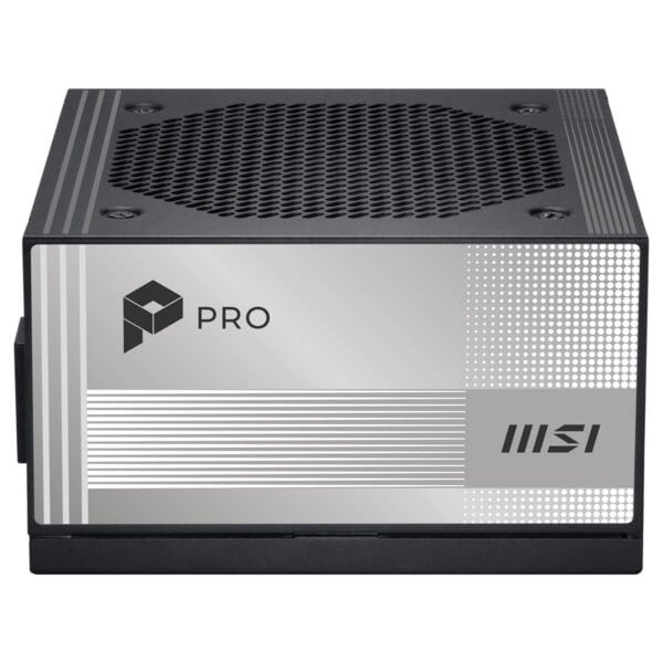 MSI PRO A1000PL 1000W güç kaynağı, PCIe 5.1 ve 80+ Platinum verimlilik ile yüksek performans sağlar.