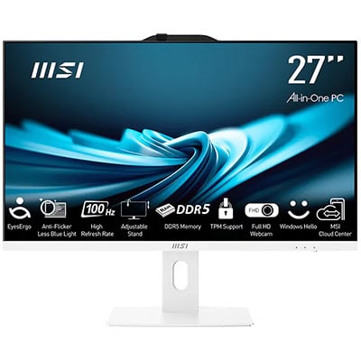 MSI PRO AP272P 14M-866XEU Intel Core i7-14700 16GB DDR5 1TB SSD 27 inç Full HD FreeDos Beyaz All In One Bilgisayar h1