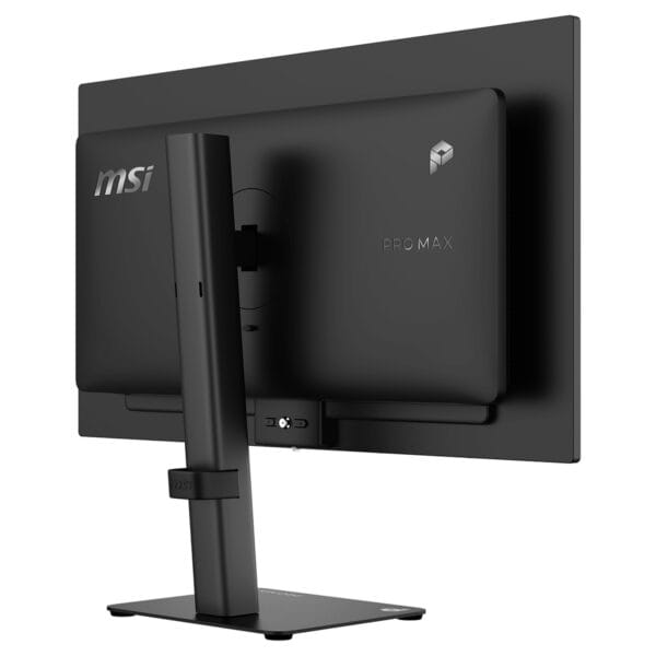 MSI PRO MAX 271UPX12G 26.5 inç 120Hz 4K UHD QD-OLED monitör, pivot özellikli ve adaptif senkronizasyon destekli yüksek performanslı ekran.