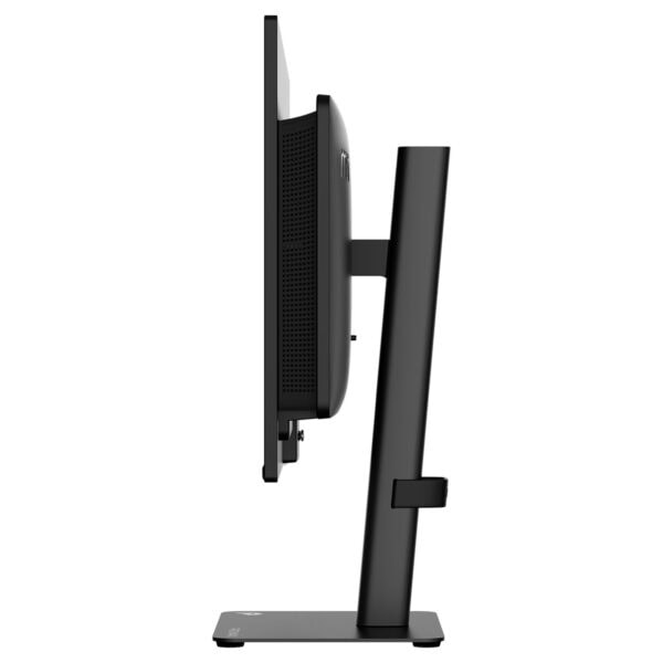 MSI PRO MAX 271UPX12G 26.5 inç 120Hz 4K UHD QD-OLED pivot monitör yan görünüm.