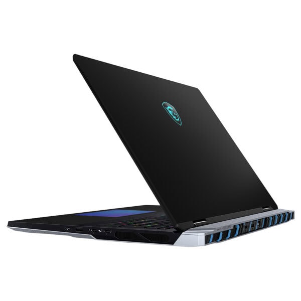 MSI TITAN 18 HX A2WJ-1058TR oyun dizüstü bilgisayarı, şık tasarım ve yüksek performans özellikleriyle dikkat çekiyor.