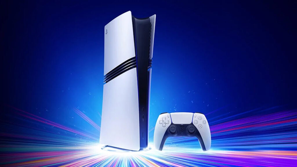 PlayStation 5 konsolu ve kablosuz kontrolcü, modern tasarımıyla dikkat çekiyor, oyun tutkunları için yüksek performans ve görsel deneyim sunuyor.
