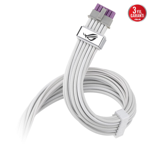 Rog Equalizer White Edition Pcie 5.0 12v 2x6 Ekran Kartı Güç Kablosu 10