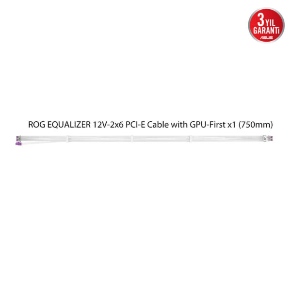 Rog Equalizer White Edition Pcie 5.0 12v 2x6 Ekran Kartı Güç Kablosu 14
