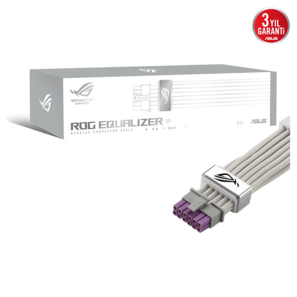 Rog Equalizer White Edition Pcie 5.0 12v 2x6 Ekran Kartı Güç Kablosu 15
