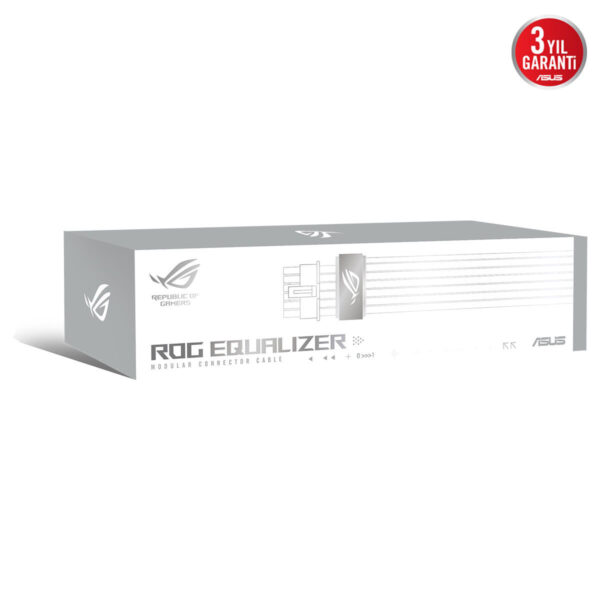 Rog Equalizer White Edition Pcie 5.0 12v 2x6 Ekran Kartı Güç Kablosu 16