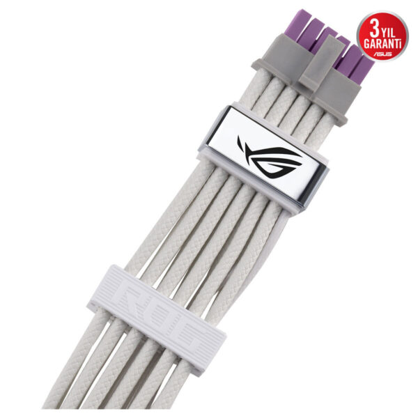 Rog Equalizer White Edition Pcie 5.0 12v 2x6 Ekran Kartı Güç Kablosu 4