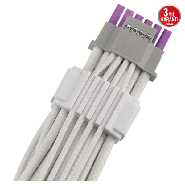 Rog Equalizer White Edition Pcie 5.0 12v 2x6 Ekran Kartı Güç Kablosu 5