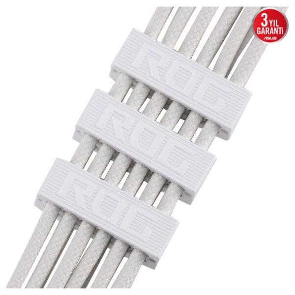 Rog Equalizer White Edition Pcie 5.0 12v 2x6 Ekran Kartı Güç Kablosu 7