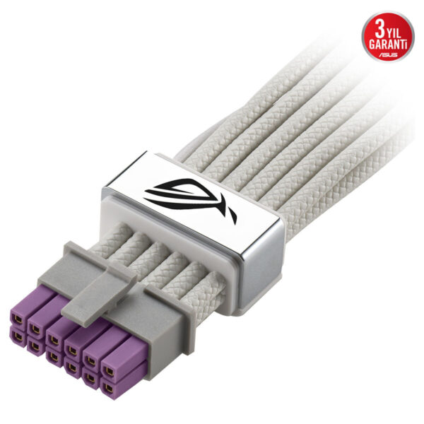 Rog Equalizer White Edition Pcie 5.0 12v 2x6 Ekran Kartı Güç Kablosu 9