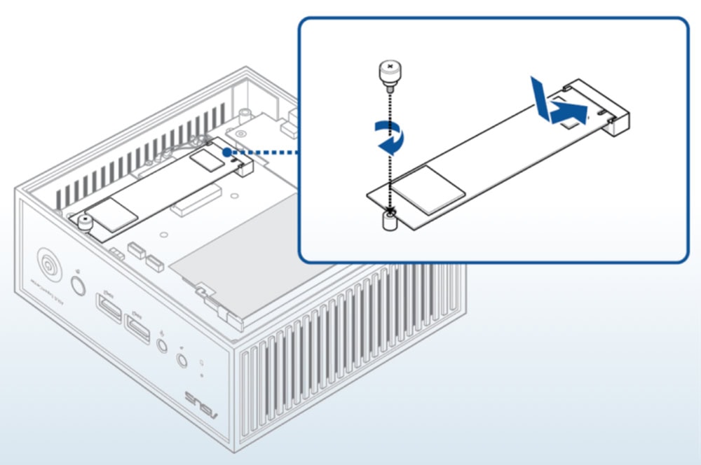 ASUS MiniPc PN42 ASUS PN42-SN0285AV Mini Bilgisayar H11