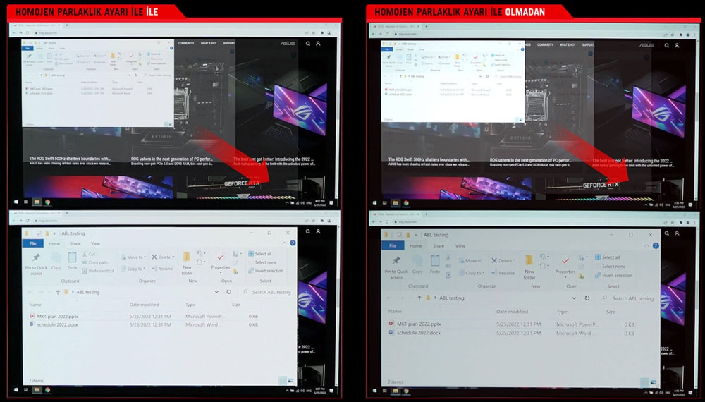 ROG Swift OLED PG34WCDM ASUS ROG Swift PG34WCDM Monitör h12