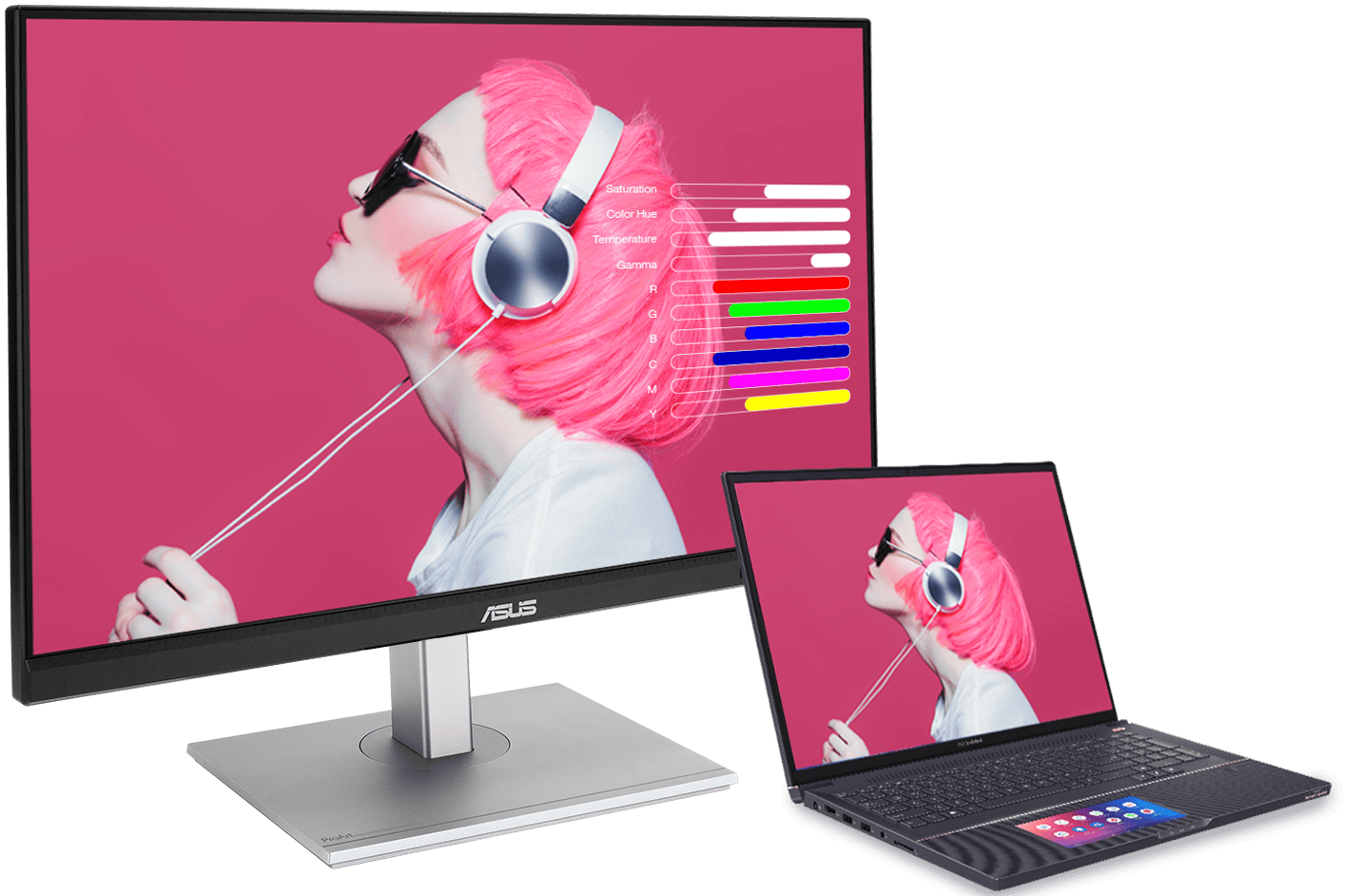 ASUS ProArt PA279CV 27 inç 60Hz 5ms 4K UHD FreeSync IPS Pivot Monitör h7