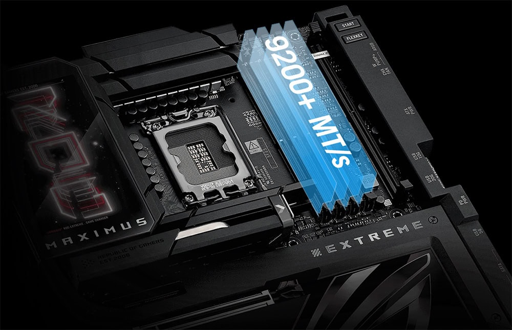 ROG Maximus Z890 Extreme asus-rog-maximus-z890-extreme-8800mhz-oc-ddr5-soket-lga1851-m-2-hdmi-e-atx-anakart