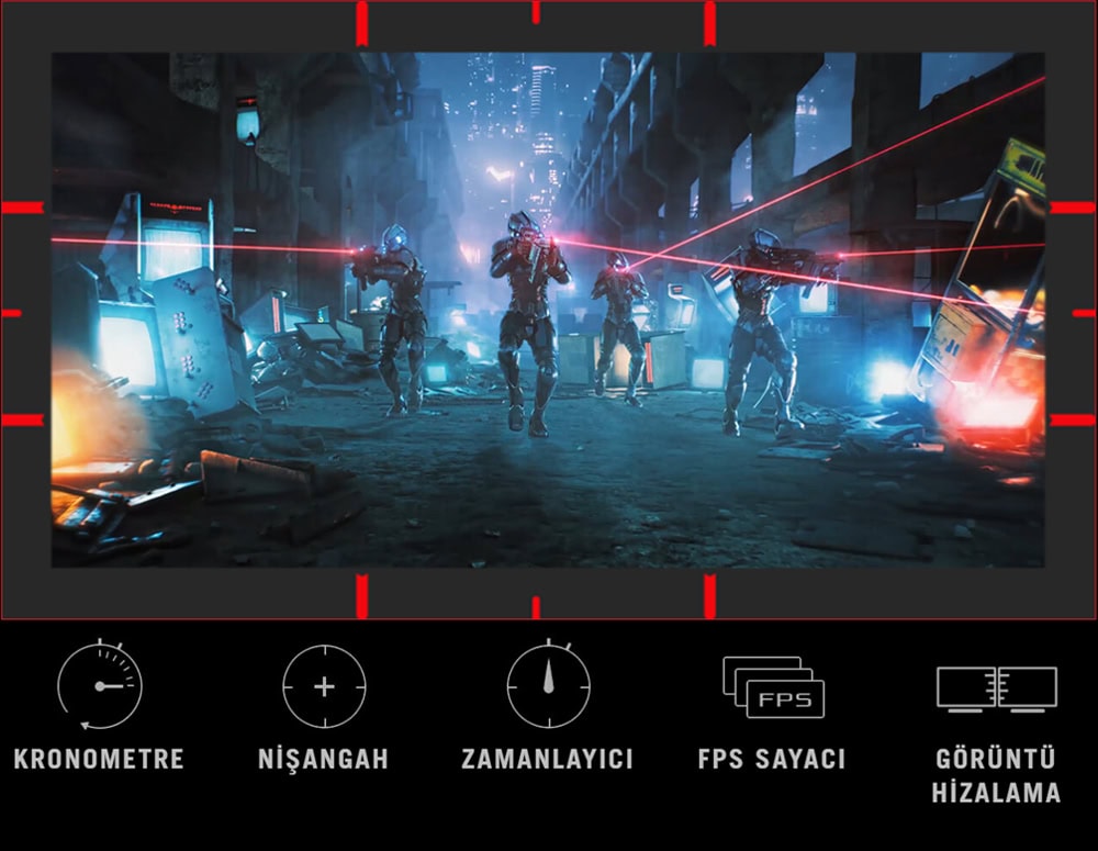 ROG Swift OLED PG49WCD ASUS ROG Swift PG49WCD Monitör h17