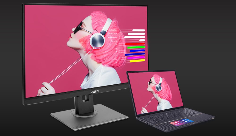 ASUS ProArt PA278QV 27 inç 75Hz 5ms 2K WQHD FreeSync IPS Pivot Monitör h5