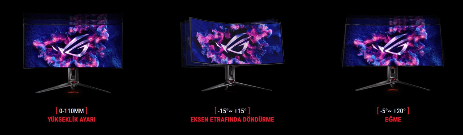 ROG Swift OLED PG34WCDM ASUS ROG Swift PG34WCDM Monitör h20