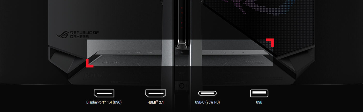 ROG Swift OLED PG34WCDM ASUS ROG Swift PG34WCDM Monitör h19