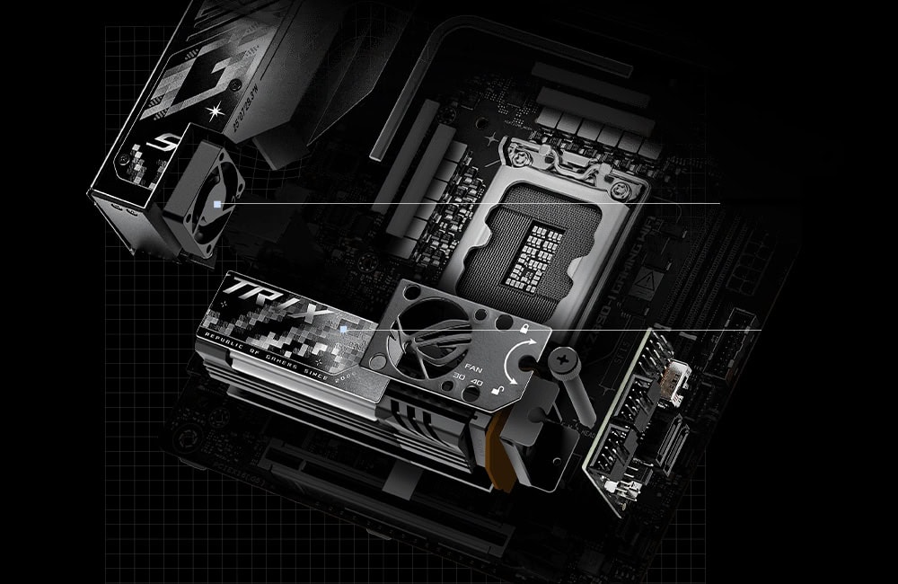 ROG Strix Z890-I Gaming WiFi asus-rog-strix-z890-i-gaming-wifi-8800mhz-oc-ddr5-soket-lga1851-m-2-hdmi-mini-itx-anakart