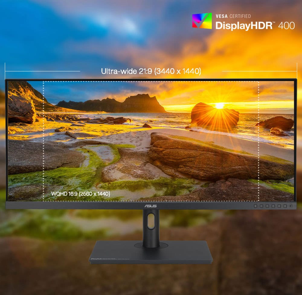 ProArt Display PA348CGV ASUS ProArt PA348CGV 34 inç 120Hz 2ms QHD FreeSync IPS Monitör h3
