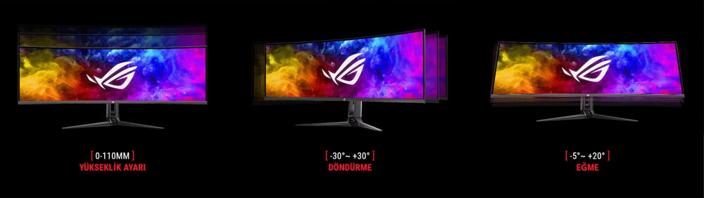 ROG Swift OLED PG49WCD ASUS ROG Swift PG49WCD Monitör h22