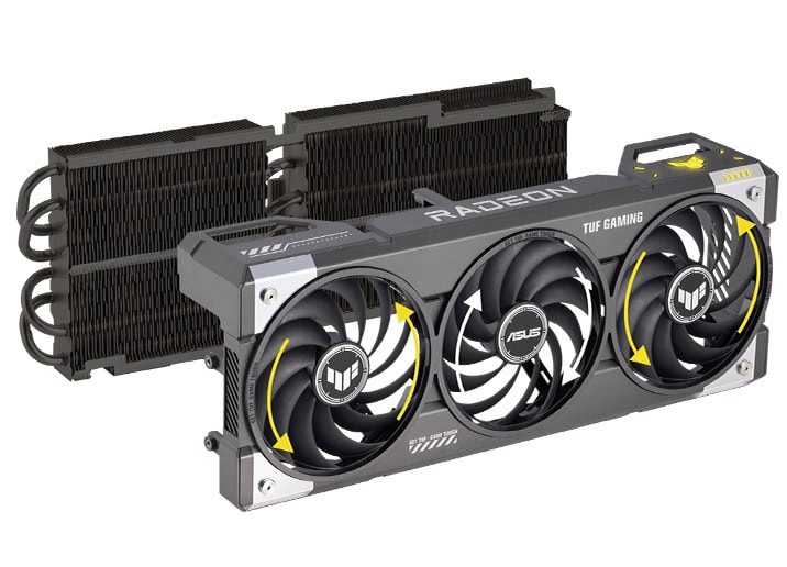 ASUS TUF Gaming Radeon™ RX 9070 XT OC Edition 16GB GDDR6 ASUS TUF Gaming Radeon RX 9070 XT OC 16GB GDDR6 256 Bit Ekran Kartı h7