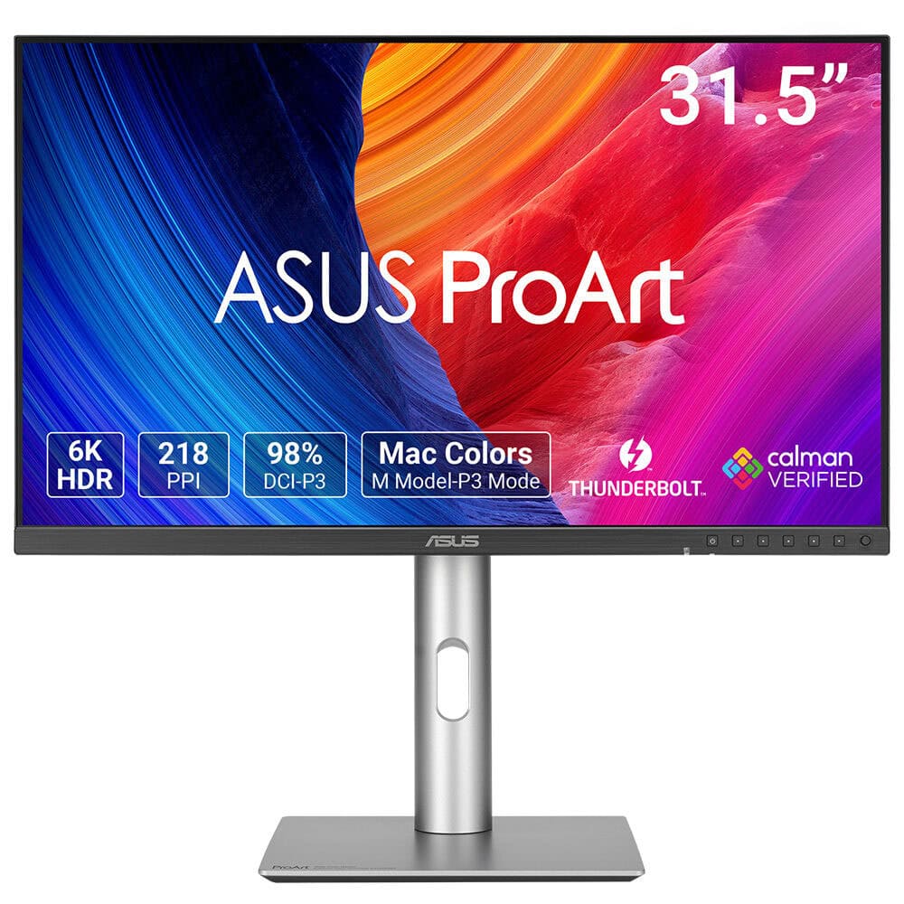 ProArt Display 6K PA32QCV ASUS ProArt PA32QCV 31.5 inç 60Hz 5ms 6K UHD Adaptive Sync IPS Pivot Monitör h1