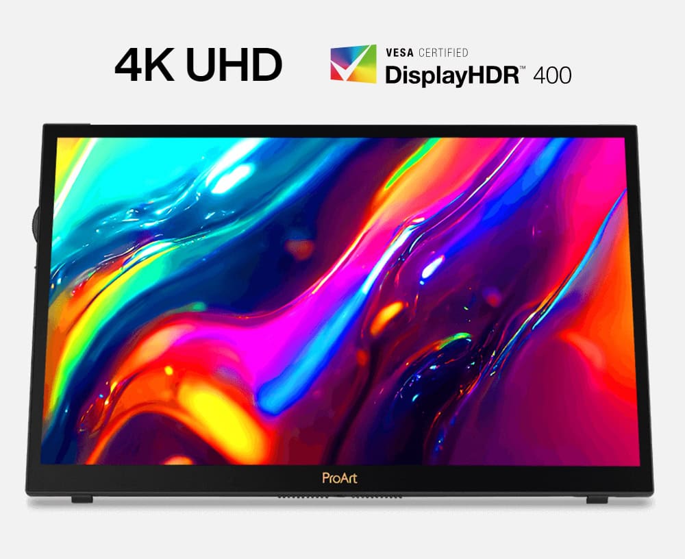 ProArt Display PA169CDV ASUS ProArt PA169CDV 15.6 inç 60Hz 4K UHD IPS Taşınabilir Dokunmatik Monitör h5