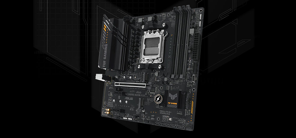 TUF GAMING A620M-PLUS ASUS Tuf Gaming A620M-Plus 6400MHz (OC) DDR5 Soket AM5 M.2 HDMI DP mATX Anakart h1