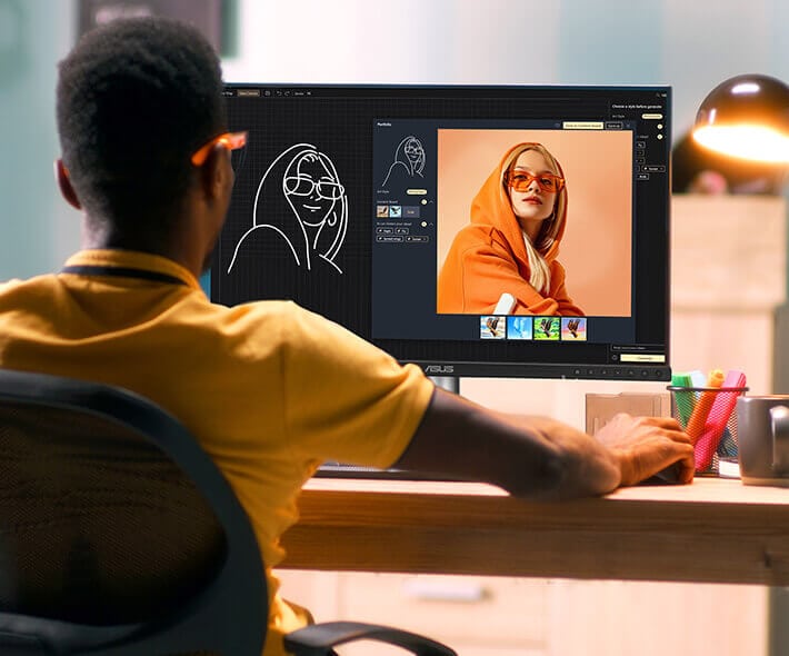 ProArt Display 6K PA32QCV ASUS ProArt PA32QCV 31.5 inç 60Hz 5ms 6K UHD Adaptive Sync IPS Pivot Monitör h6
