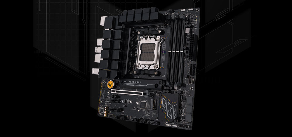 TUF GAMING B650M-E ASUS TUF Gaming B650M-E 6400MHz (OC) DDR5 Soket AM5 M.2 HDMI DP mATX Anakart h1