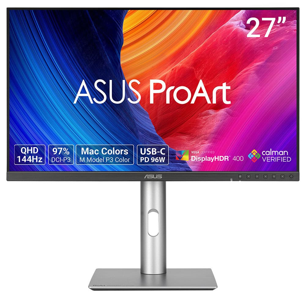 PA278CGRV ASUS ProArt Display PA278CGRV 27 inç 144Hz 5ms 2K QHD Adaptive Sync IPS Pivot Monitör h1
