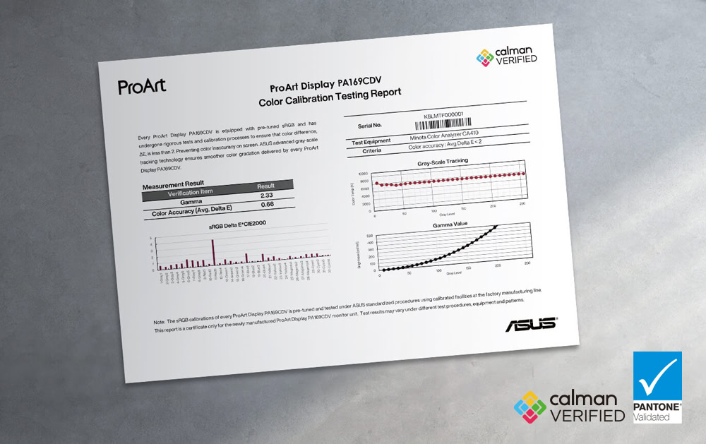 ProArt Display PA169CDV ASUS ProArt PA169CDV 15.6 inç 60Hz 4K UHD IPS Taşınabilir Dokunmatik Monitör h9