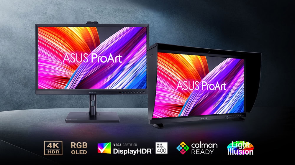 ProArt Display OLED PA32DC ASUS ProArt PA32DC 31.5 inç 60Hz 1ms 4K UHD OLED Pivot Monitör h2