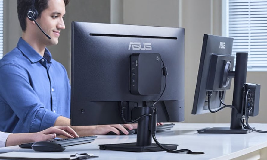 VA249QGSE ASUS VA249QGSE 23.8 inç 120Hz 1ms Full HD Adaptive Sync IPS Pivot Gaming Monitör h13