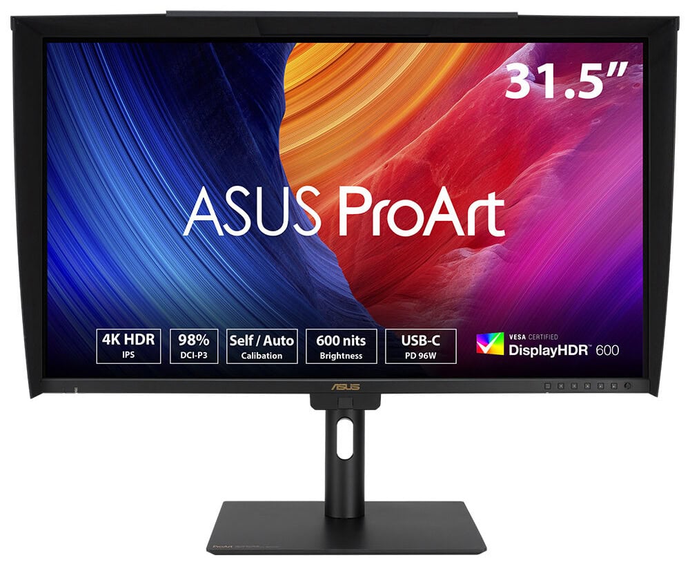 ProArt Display PA32UCE ASUS ProArt PA32UCE 31.5 inç 60Hz 5ms 4K UHD Adaptive Sync IPS Pivot Monitör h1