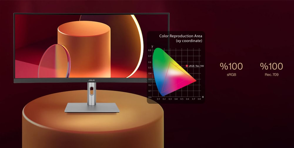 ProArt Display PA34VCNV ASUS ProArt PA34VCNV 34.1 inç 60Hz 5ms Adaptive Sync IPS Monitör h8