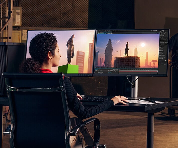 PA278CGRV ASUS ProArt Display PA278CGRV 27 inç 144Hz 5ms 2K QHD Adaptive Sync IPS Pivot Monitör h3