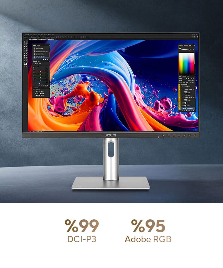 ProArt Display PA27JCV ASUS ProArt PA27JCV 27 inç 60Hz 5ms 5K Full HD Adaptive Sync IPS Monitör h10