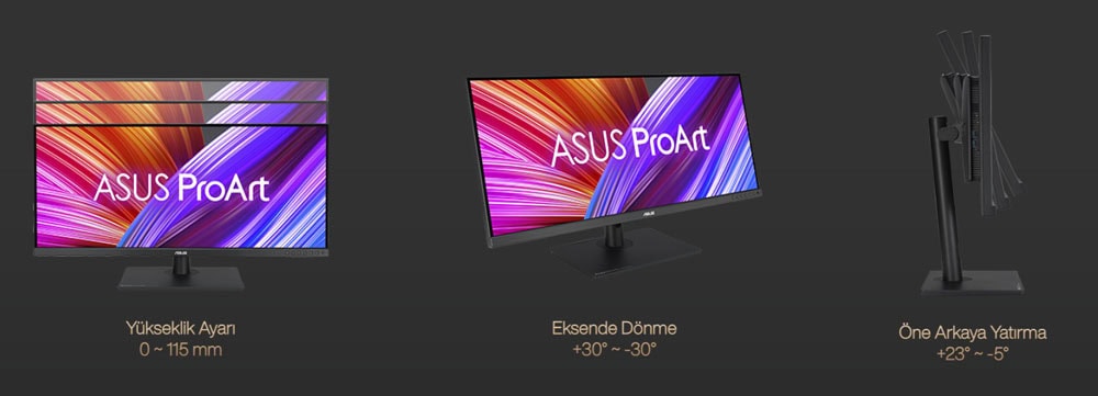 ProArt Display PA348CGV ASUS ProArt PA348CGV 34 inç 120Hz 2ms QHD FreeSync IPS Monitör h13