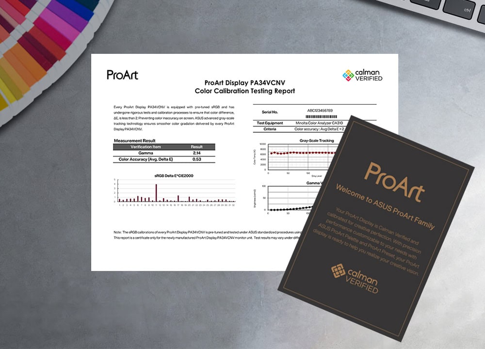 ProArt Display PA34VCNV ASUS ProArt PA34VCNV 34.1 inç 60Hz 5ms Adaptive Sync IPS Monitör h10