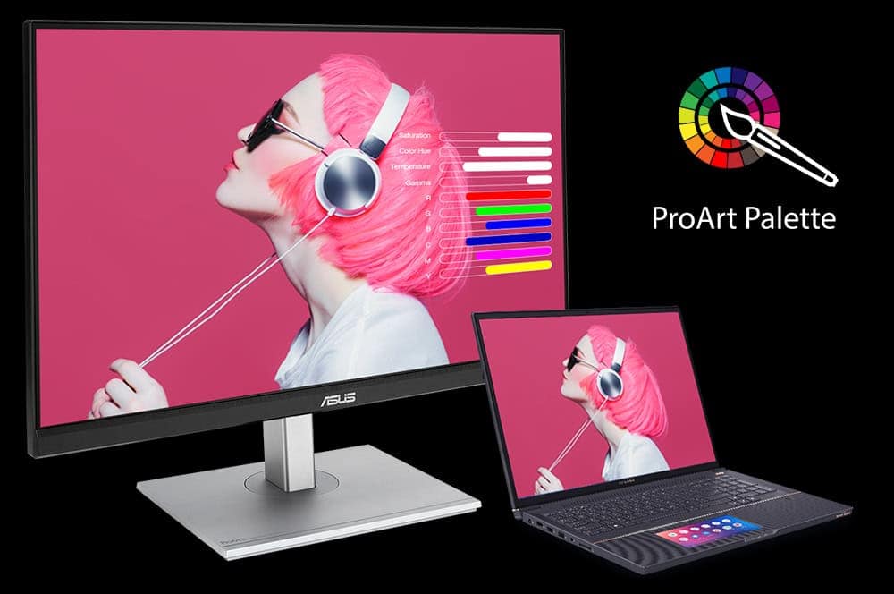 ASUS ProArt PA278CGV 27 inç 144Hz 5ms 2K QHD FreeSync IPS Pivot Monitör h12