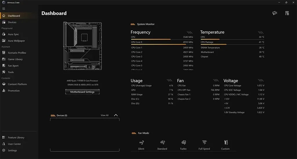 TUF GAMING A620AM-PLUS ASUS TUF GAMING A620AM-PLUS 7600MHz (OC) DDR5 Soket AM5 M.2 HDMI DP mATX Anakart h6