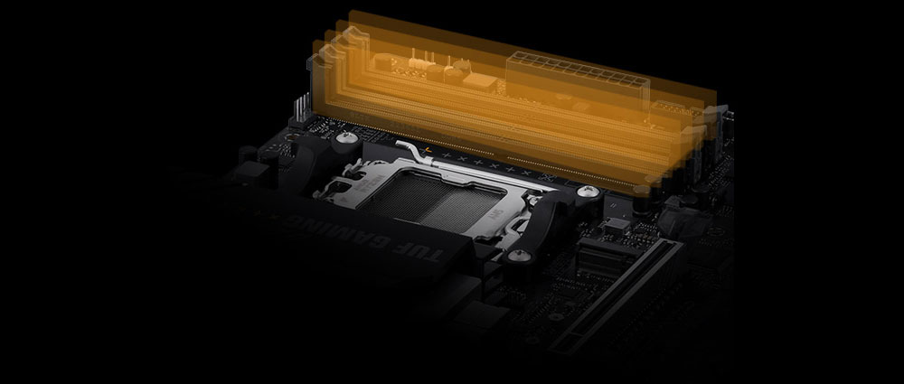 TUF GAMING A620M-PLUS ASUS Tuf Gaming A620M-Plus 6400MHz (OC) DDR5 Soket AM5 M.2 HDMI DP mATX Anakart h7