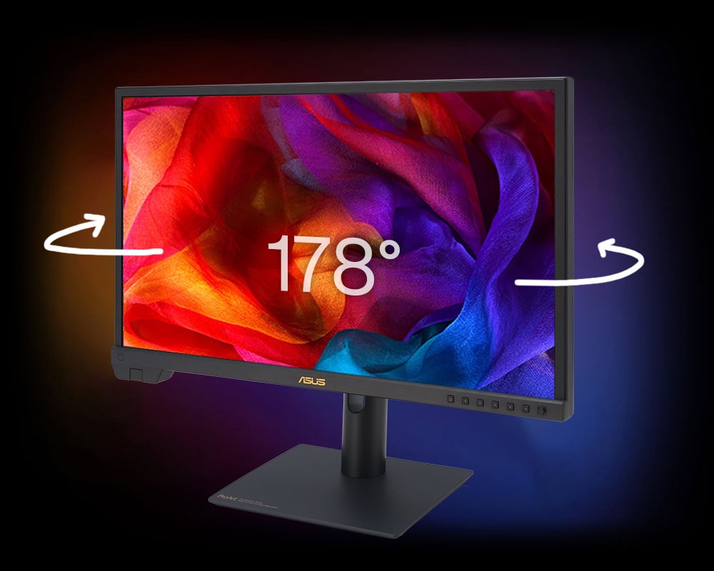 ProArt Display PA24US ASUS ProArt PA24US 23.6 inç 60Hz 5ms 4K UHD Adaptive Sync IPS Pivot Monitör h7