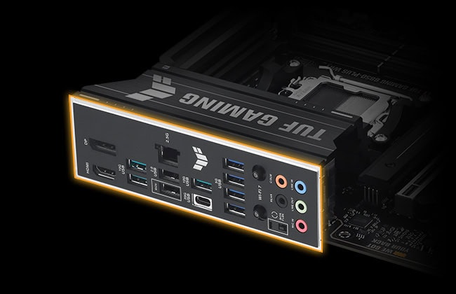 TUF GAMING B850-PLUS WIFI ASUS TUF Gaming B850-PLUS WiFi 8000MHz (OC) DDR5 Soket AM5 M.2 HDMI DP ATX Anakart h15